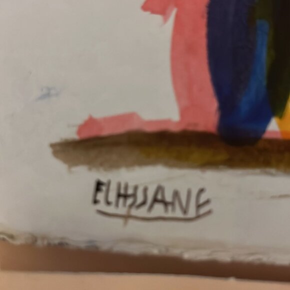 Original Watercolor Artwork from Morocco – One of a Kind - Picture 3 of 3